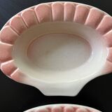 Set of 2 Charles Amand orange-pink ramekins