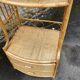 Rattan furniture for veranda.