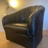 Black armchair
