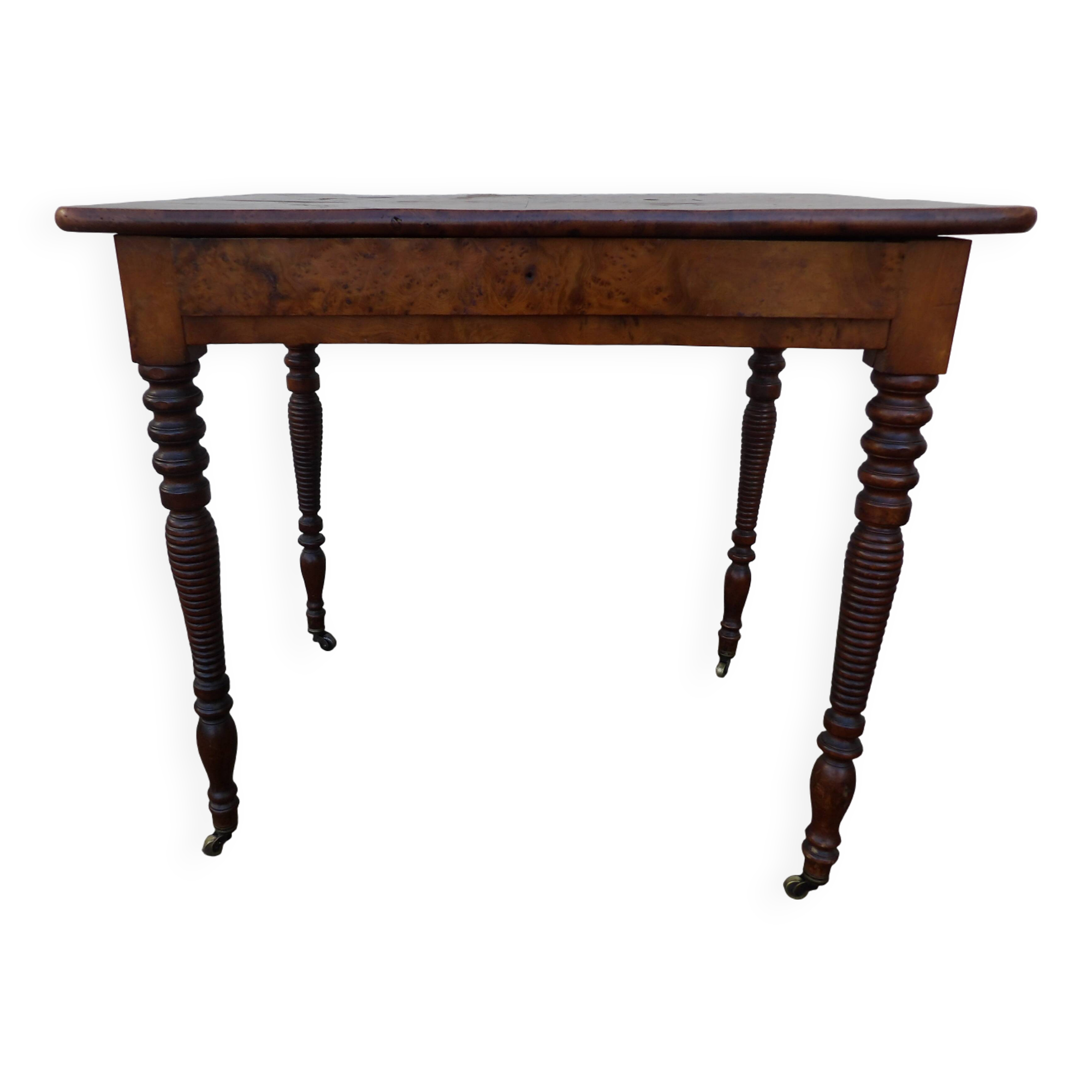 Small table with turned legs, 19th century
