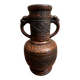 Jasba Vase 5005 - West Germany 60’s - Relief decor, Zoomorphic handles -
