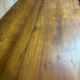 Solid oak dining table