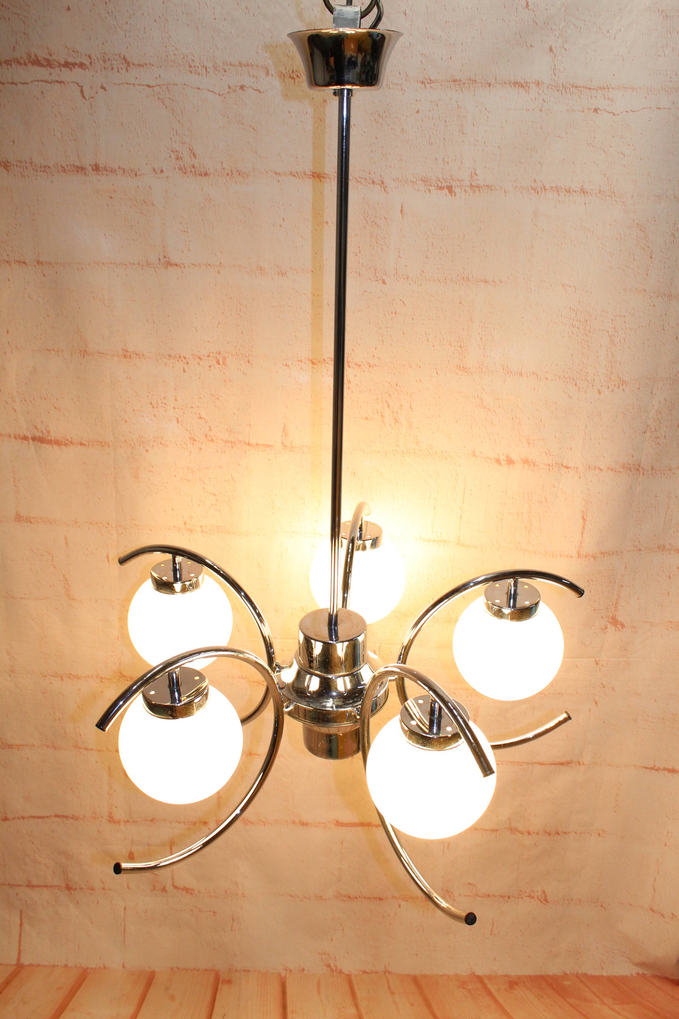 vintage chandelier design 70 space age