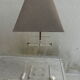 David Lange table lamp in plexiglass