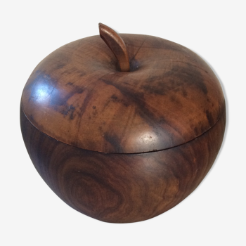 Boîte pomme en bois