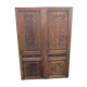 Pair of old carved wooden doors