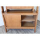 Bibliothèque avec secrétaire vintage en bois 1950