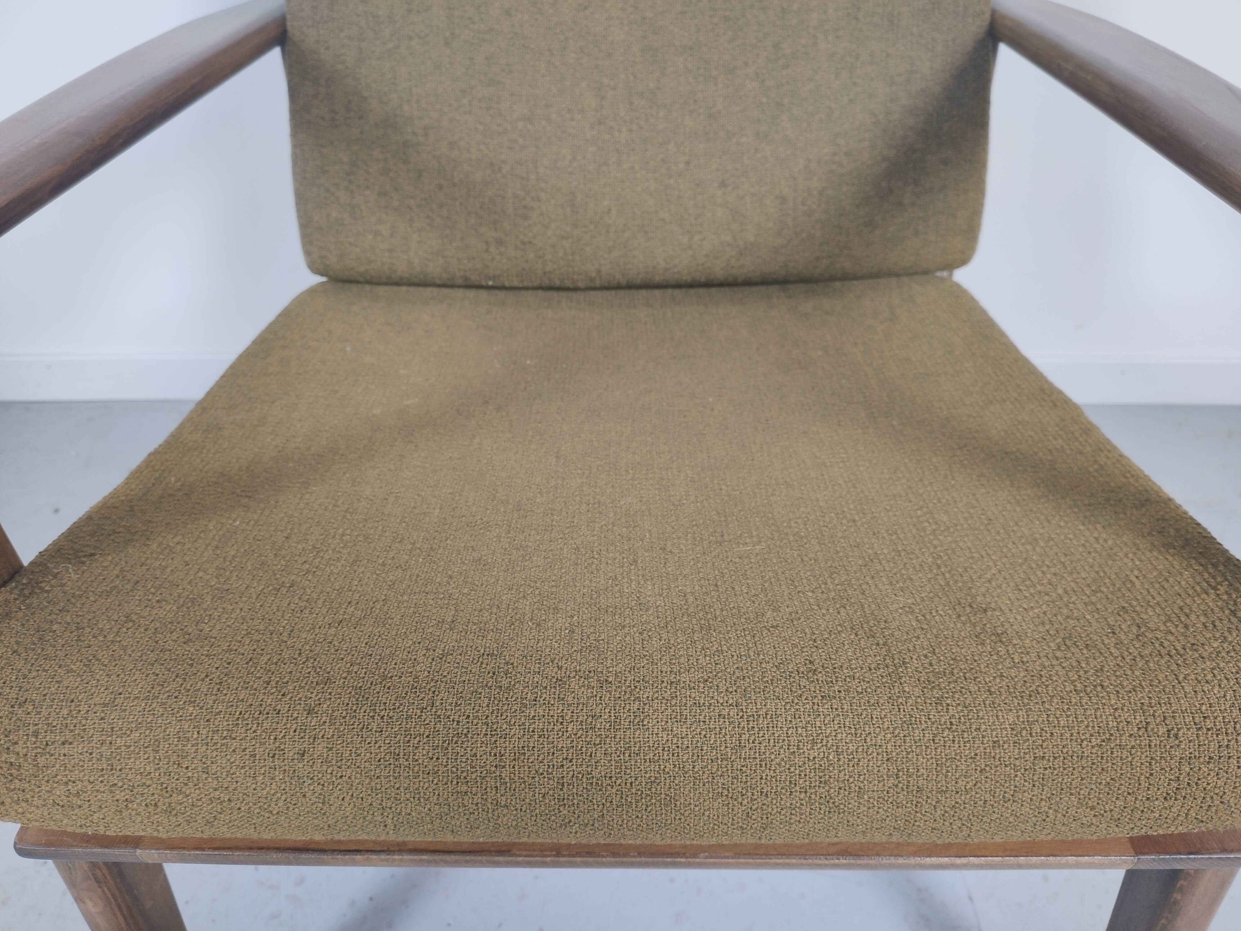 Scandinavian armchair oak 50/60
