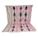 Handmade wool Berber rug 310 x 240 cm