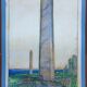 Original poster "Architect Frank Lloyd Wright" Museum of Modern Art New York 28x119cm 1994