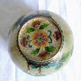 Openwork plique-à-jour enamel pot - 1920 to 1949 - China