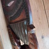 Wooden tribal mask