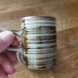 Stoneware cups service