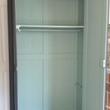 Art Deco grey wardrobe