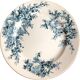 Lot of 4 flat plates in Iron Land Boulenger Choisy the Model King POMPADOUR