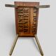 Antique patinated wooden table