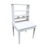 Patinated desk in fir