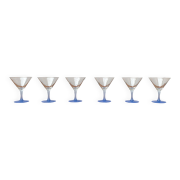 Verres à cocktail vintage allemands de Villeroy & Boch