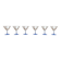 Vintage German Cocktail Glasses by Villeroy & Boch, Set of 6