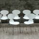 Series of 10 ant chairs by Arne Jacobsen, 1979