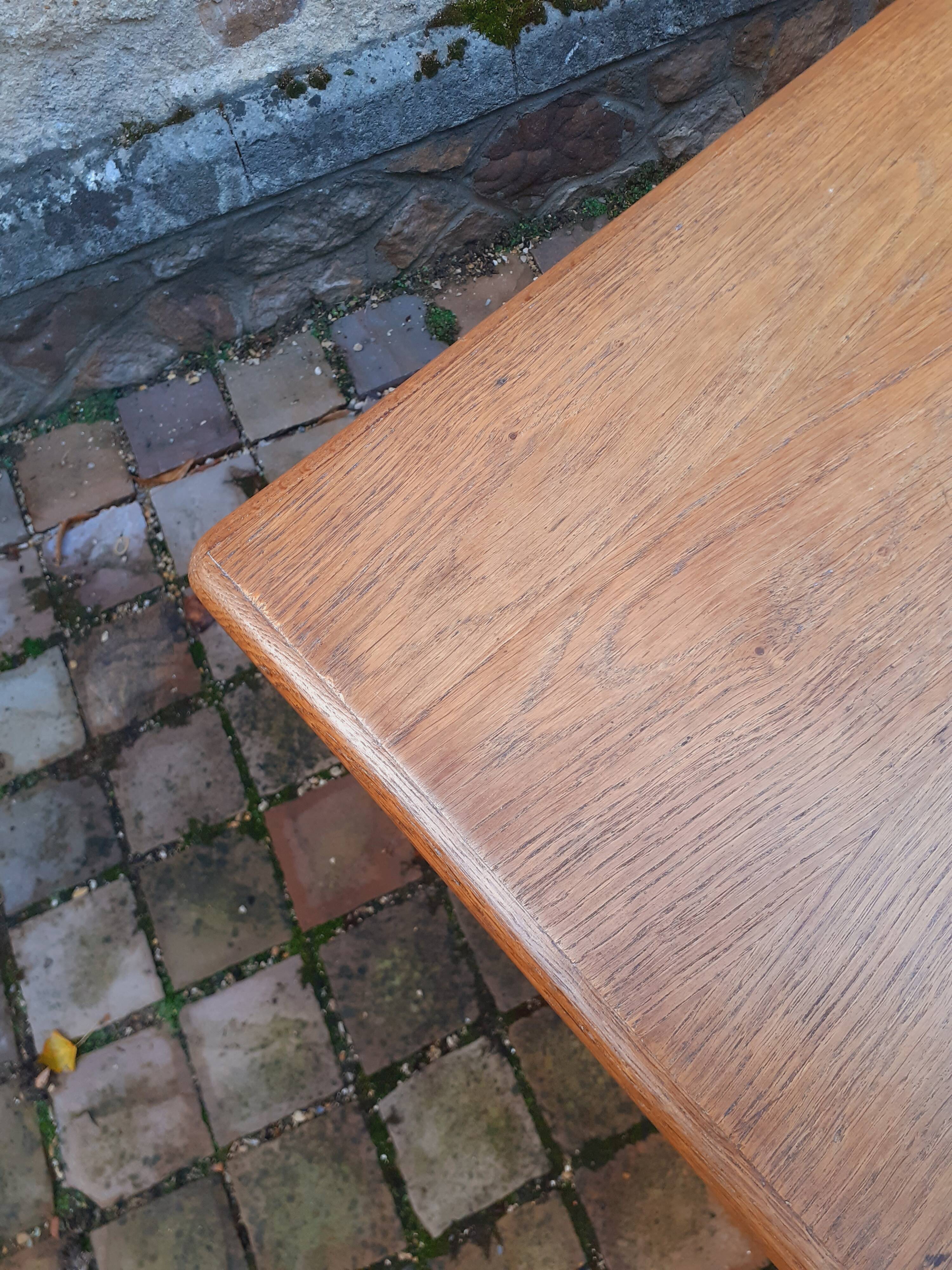 Vintage oak desk from the 60s