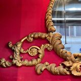 19th Century Florentine Eclectic Gilt Wood Mirror with Cinematic Provenance