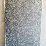 Chrome rectangular mirror 62x92cm