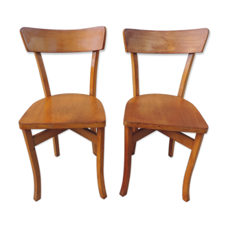 Lot of 2 bistro chairs