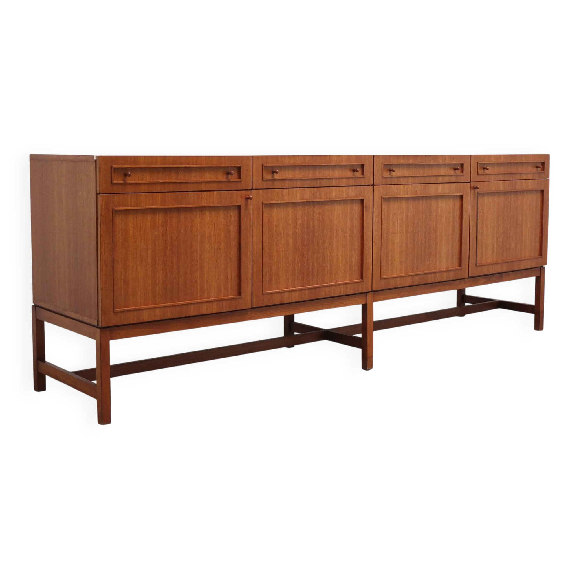 Large decorative sideboard by Oswald Vermaercke for V-Form, 1966