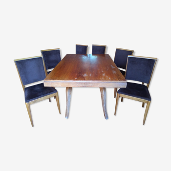 Table and 6 chairs