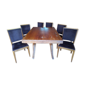 Table and 6 chairs