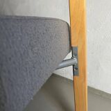 Fauteuil scandinave gris | Années 1980