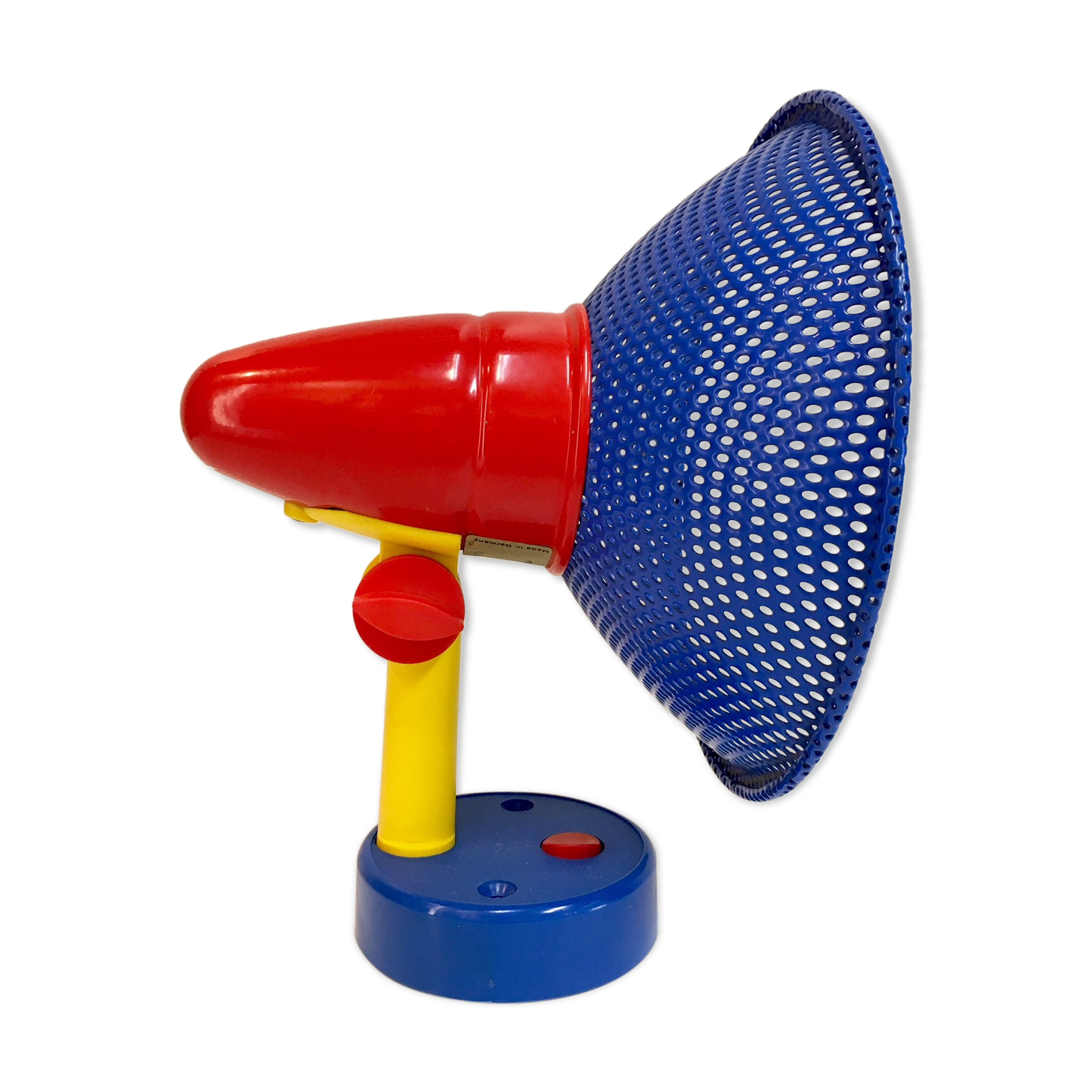 Colored adjustable wall lamp 80s