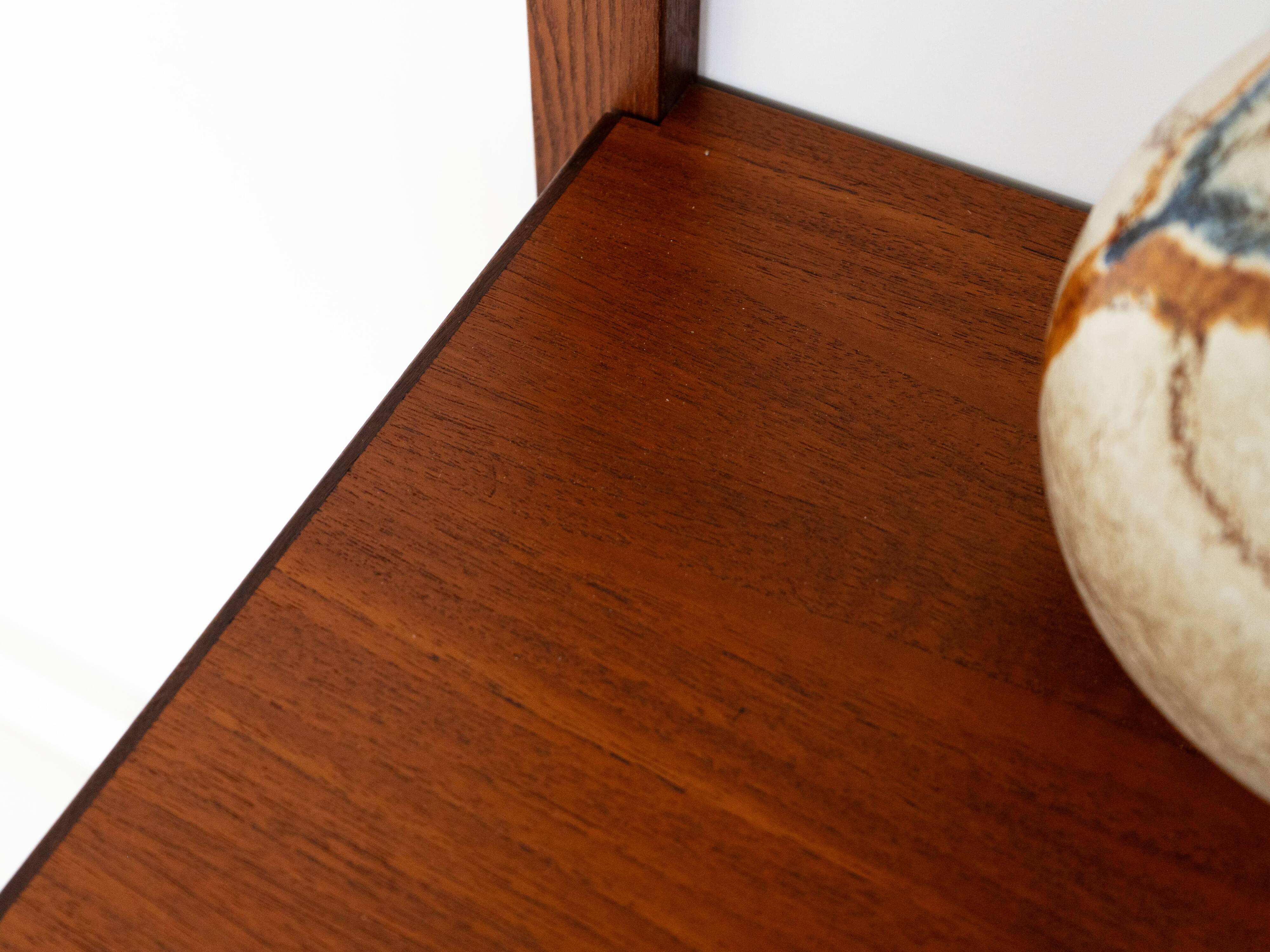 Teak modular shelving unit, Danish design, 1960s, made in Denmark
