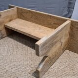 Wooden bench