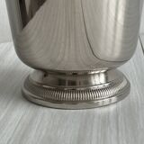 Shiny metal champagne bucket