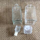 Set of whisky decanters