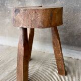 Brutalist tripod stool