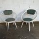 Pair of circle armchairs by Yngve Ekstrom for Swedese  1960