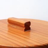 Wooden wastebasket, 70s