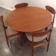 Set table and 4 chairs Parker Furniture