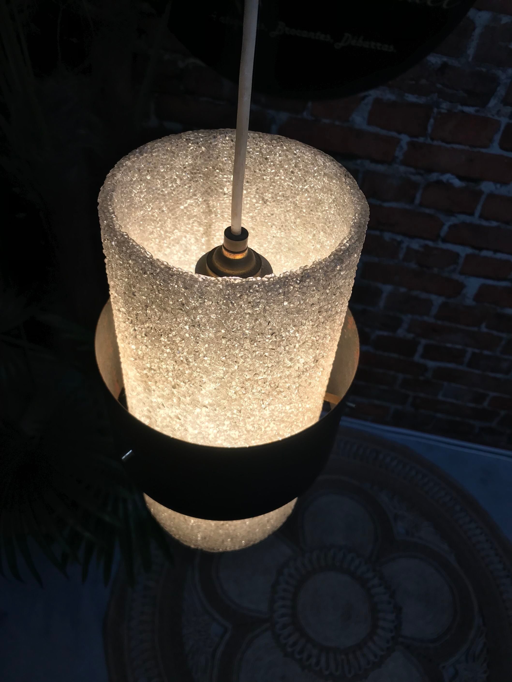 Lustre art déco années 50