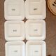 Longwy France Yellow Dessert Service