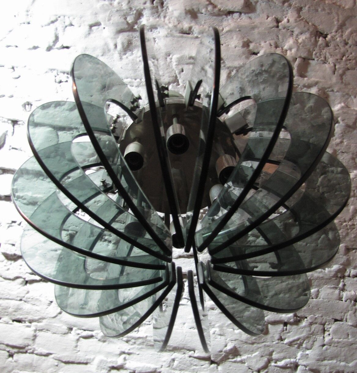 Chandelier fontana arte circa 1960