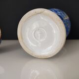 Covered vase with printed Asian décor