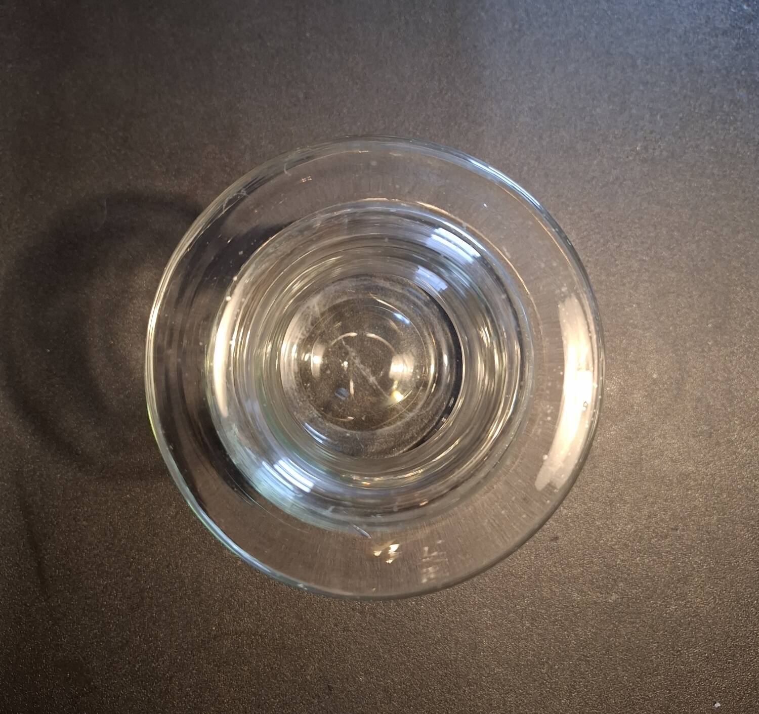 Vintage engraved vase