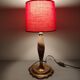 Art Nouveau lamp in alabaster and gilded metal