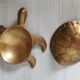 Boîte à bijoux tortue laiton