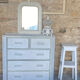 Rattan chest of drawers