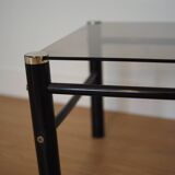 Smoked glass side table